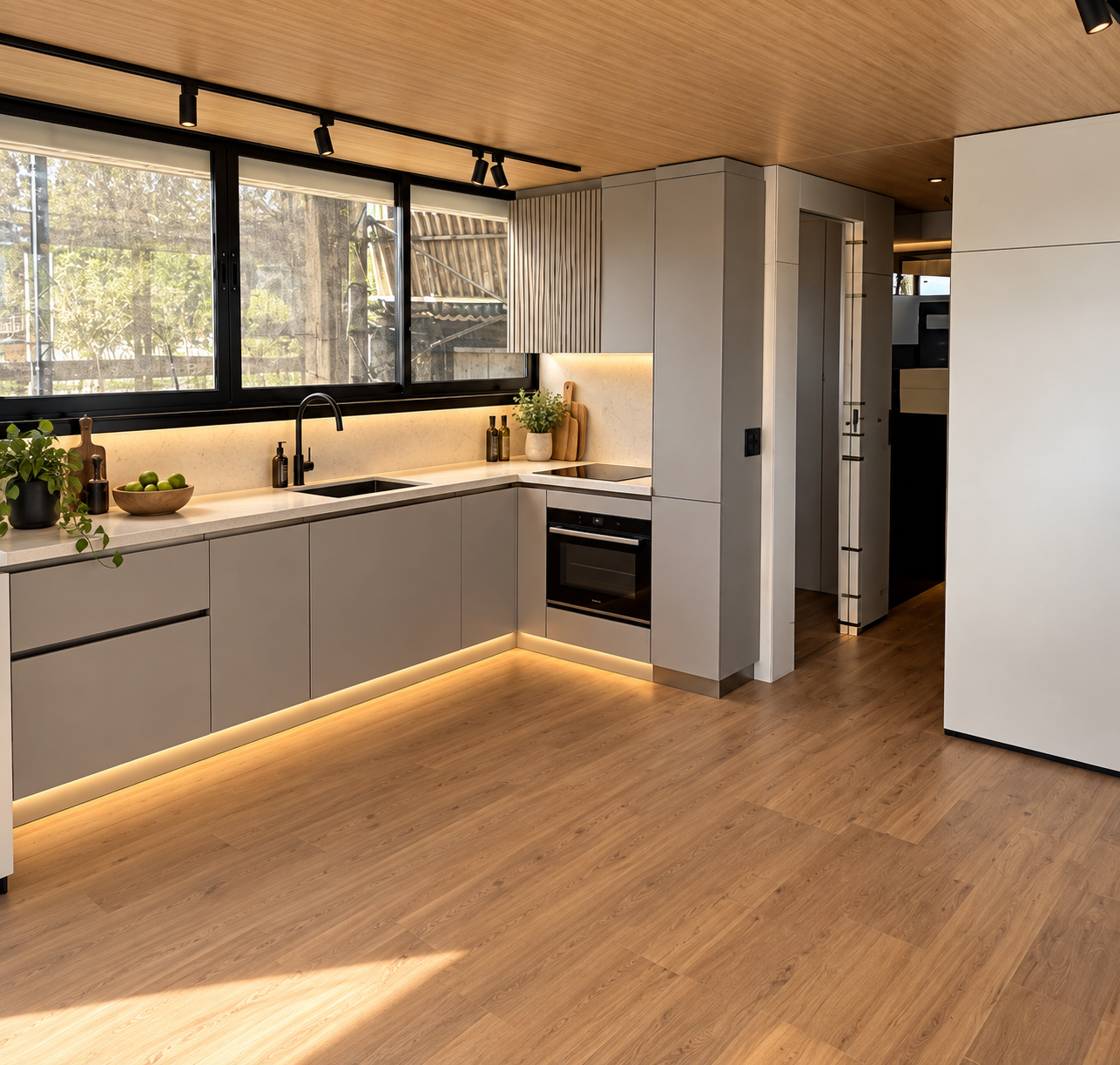 Interior da Float Yachts F11: Cozinha