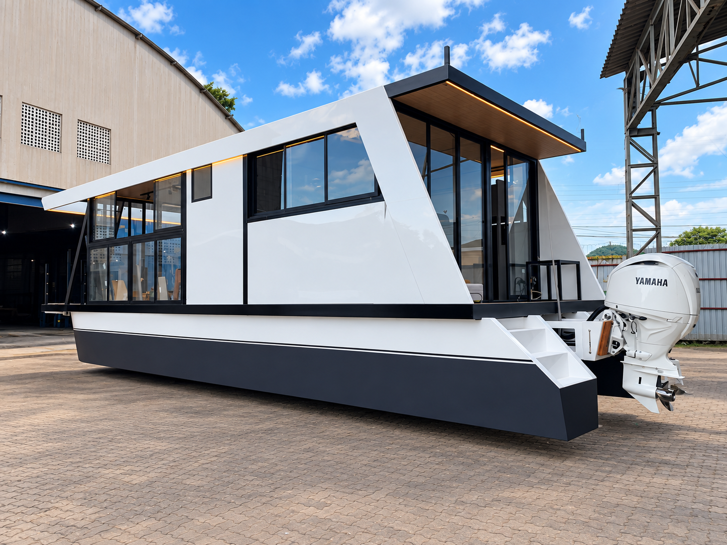 Float Yachts F11 na água